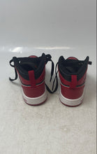 Load image into Gallery viewer, Nike Kids Air Jordan 1 Mid DM9651-001 Black Red Lace-Up Sneaker Shoes Size 11.5C
