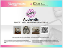 Load image into Gallery viewer, Authentic Marc By Marc Jacobs Women's Silver Tone/Gold Tone Watch.
