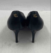 Load image into Gallery viewer, Authentic Lauren Ralph Lauren Womens Lanette Black Pump Heels Size 6B Damaged
