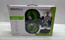 Load image into Gallery viewer, Vivitar Black Air Defender Streaming Video Drone In Box W/ Controller Not Tested
