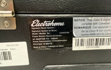 Load image into Gallery viewer, Electrohome Eanos 300 Black USB SD Aux Home Audio Stereo Turntable Untested

