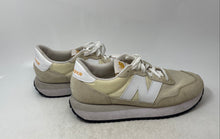 Load image into Gallery viewer, New Balance Womens 237 WS237FC Beige Low Top Lace-Up Sneakers Shoes Size 10.5
