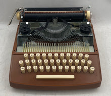 Load image into Gallery viewer, Marx 200 Brown Educational Toy Portable Manual Typewriter Not Tested
