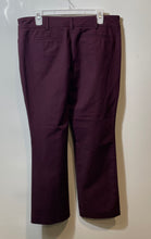 Load image into Gallery viewer, 7th Avenue Design Studio New York &amp; Company Womens Wine Trouser Pants Size 12P
