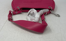 Load image into Gallery viewer, Mademe Womens Trinity Pink Leather Single Strap Zip Top Lined Shoulder Bag
