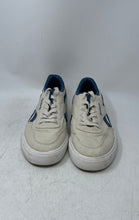 Load image into Gallery viewer, Reebok Mens Classic Cream Blue White Low Top Lace-Up Sneaker Shoes Size 11
