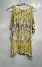 Load image into Gallery viewer, INC International Concepts Womens Multicolor Split Sleeve Blouse Top Size XL
