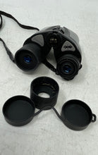 Load image into Gallery viewer, The Sharper Image 10-30x21 Zoom Silver Black Compact Optics Binocular With Case
