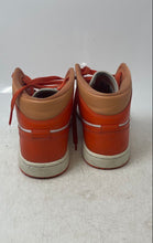 Load image into Gallery viewer, Nike Womens Air Jordan 1 Mid BQ6472-108 White And Orange Sneaker Shoes Size 8.5
