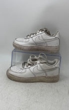 Load image into Gallery viewer, Nike Boys Air Force 1 LE FV5951-111 White Leather Sneakers Shoes Size 1Y

