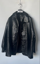 Load image into Gallery viewer, Levi's Mens Black Long Sleeve Button Front Bomber Jacket Size XL

