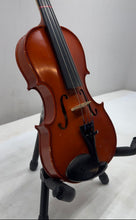 Load image into Gallery viewer, Brown Musical Instrument Right-Handed 4 String Acoustic Violin With Bow In Case
