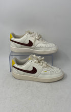 Load image into Gallery viewer, Nike Womens Court Vision Low CD5434-117 White Brown Lace-Up Sneaker Shoes Size 6
