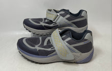 Load image into Gallery viewer, Propet Womens Gray Purple Low Top Hook &amp; Loop Sneaker Shoes Size 8N

