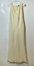 Load image into Gallery viewer, Lauren Ralph Lauren Womens Cream Sleeveless Back Zip One-Piece Jumpsuit Size 2
