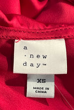 Load image into Gallery viewer, A New Day Womens Red Ruffle Sleeveless Midi Slip Dress Size XS

