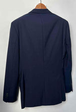 Load image into Gallery viewer, Reda 1865 Mens Black Wool Long Sleeve Two-Button Blazer Size 40R
