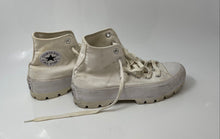Load image into Gallery viewer, Converse Womens Chuck Taylor All Star Lugged 565902C White Sneakers Shoes Size 7
