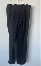 Load image into Gallery viewer, New York &amp; Company Womens Black Flat Front Pockets Dress Pants Size 14T
