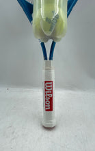 Load image into Gallery viewer, Wilson Ultra Power XL 112 White Blue Tennis Racket And Tennis Balls Player Set
