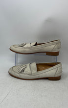 Load image into Gallery viewer, Coach Womens Haydee A0348 Light Beige Leather Loafer Shoes Size 8.5 B
