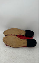 Load image into Gallery viewer, Anne Klein Womens Dixie Dark Red Fringe Tassel Slip-On Low Top Loafer Flats Sz 6
