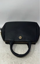 Load image into Gallery viewer, Giani Bernini Womens Black Pebbled Leather Bottom Studs Top Handle Satchel Bag
