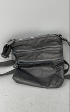 Load image into Gallery viewer, Kipling Womens Gray Inner Pockets Adjustable Strap Crossbody Bag
