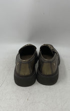 Load image into Gallery viewer, Carmela Essential Love Womens Metallic Gold Leather Platform Loafer Shoes Sz 40
