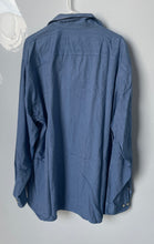 Load image into Gallery viewer, Tommy Bahama Mens Blue Pockets Long Sleeve Collared Button-Up Shirt Size XXL
