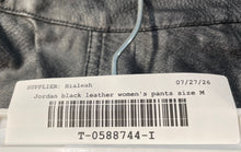 Load image into Gallery viewer, Jordan Womens Black Pockets Tapered Leg Sweatpants Size Medium
