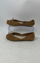 Load image into Gallery viewer, UGG Womens Lena 1098289 Brown Suede Square Toe Slip-On Ballet Flats Size 6
