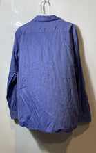 Load image into Gallery viewer, Tahari Mens Blue Printed Cotton Premium Fabric Collared Button-Up Shirt Size XL
