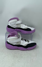 Load image into Gallery viewer, Nike Kids Air Jordan Jumpman Two DQ8432 White Purple Black Sneaker Shoes Size 3Y
