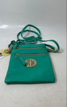 Load image into Gallery viewer, JCH Collection Los Angeles Womens Mint Teal Multi-Zipper Crossbody Bag With Tags
