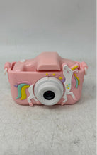 Load image into Gallery viewer, Vivitar Kidstech Pink Unicorn Digital Toy Camera With Case Untested
