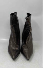Load image into Gallery viewer, Baldinini Womens Brown Leather Pointed Toe Side Zip Ankle Booties Size 37
