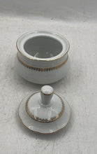 Load image into Gallery viewer, Lot Of 7 Pcs Baum Bros White Porcelain Cups Saucers Pot Crockery Tea Set
