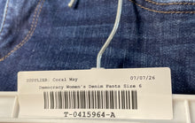 Load image into Gallery viewer, Democracy Womens Ab Technology Blue Denim Stretch Skinny Leg Jeans Size 6

