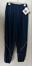 Load image into Gallery viewer, Skilcraft Mens Navy Blue Elastic Waist Track Pants Size Large/Long With Tag
