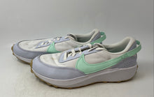 Load image into Gallery viewer, Nike Mens Waffle Debut White Light Green Sneaker Shoes Size 11.5 Stained Dirty
