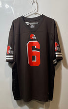 Load image into Gallery viewer, NFL Mens Brown Cleveland Browns Baker Mayfield #6 Football Jersey Size XL
