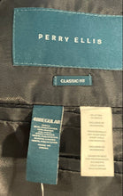 Load image into Gallery viewer, Perry Ellis Mens Gray Long Sleeve Pockets Classic Fit Two-Button Blazer Size 48R
