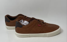 Load image into Gallery viewer, Levi's Mens Munro NM Vegan Brown Leather Lace-Up Low Top Sneaker Shoes Size 11
