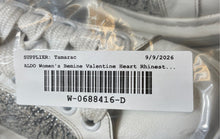 Load image into Gallery viewer, Aldo Womens Carapetos White Bemine Valentines Day Rhinestone Sneaker Shoes Sz 7
