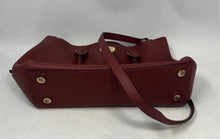Load image into Gallery viewer, Michael Kors Womens Kellen Brown Leather Bottom Studs Top Handle Satchel Handbag
