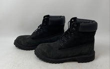 Load image into Gallery viewer, Timberland Kids Premium 6-Inch 12907 Black Waterproof Combat Boots Size 5.5M

