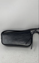 Load image into Gallery viewer, Zara Womens Black Leather Inner Pocket Adjustable Strap Shoulder Crossbody Bag
