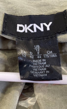 Load image into Gallery viewer, DKNY Womens Green Sleeveless V-Neck Short Wrap Dress Size 12
