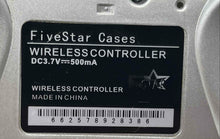 Load image into Gallery viewer, FiveStar Cases PlayStation 3 Silver Wireless Handheld Gaming Controller
